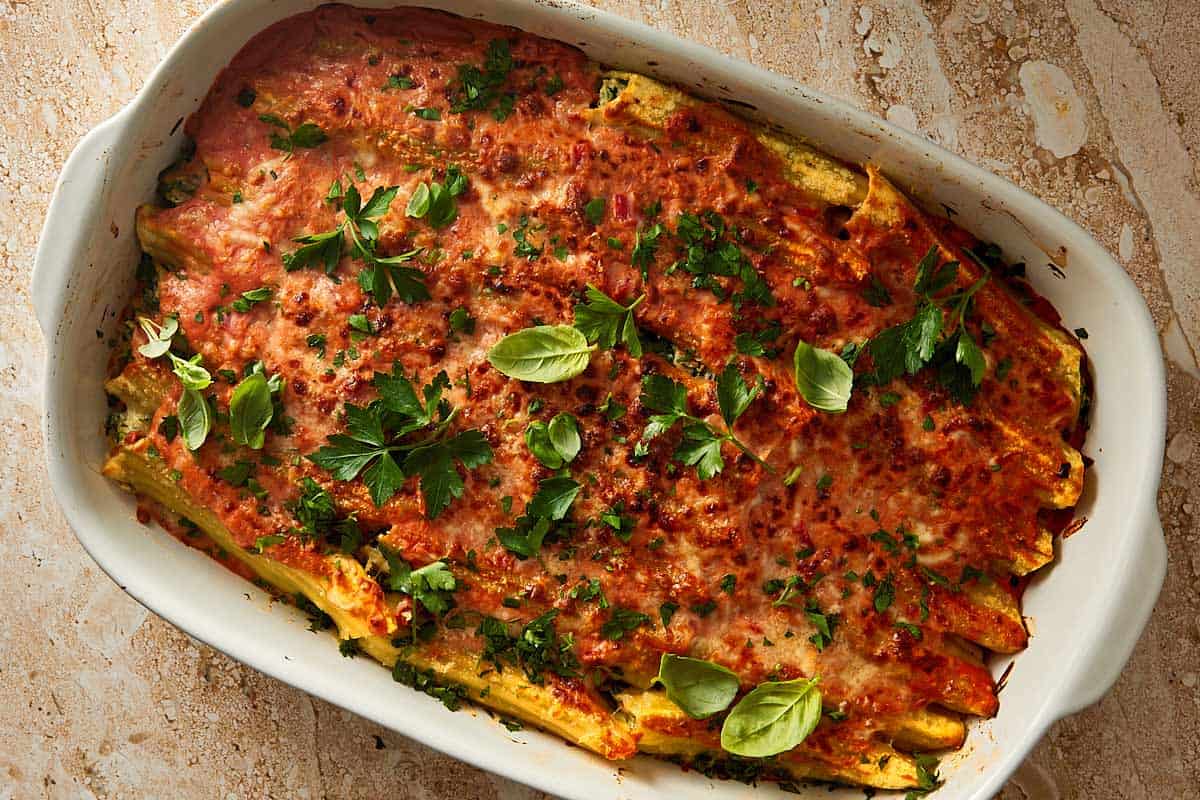 Hidden Veggies & Lean Turkey: Your Go-To Low-Fat Cannelloni Recipe